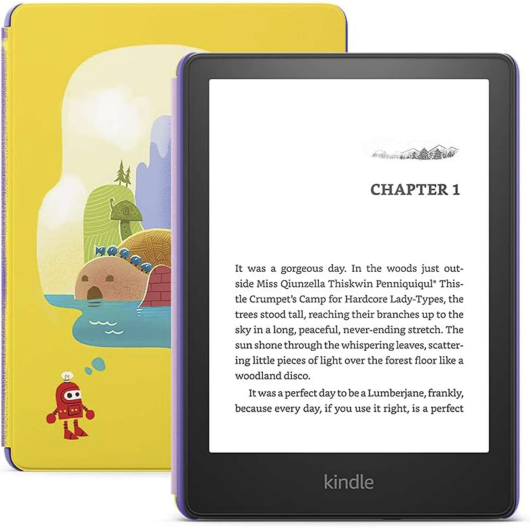 Электронная книга Amazon Kindle PaperWhite Kids 8Gb Желтая