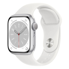 Apple Watch Series 8 Умные часы Apple Watch Series 8 45 мм Aluminium Case Sport Band Серебристый M/L (Global) watch